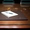 Dacasso Chocolate Brown Leather 20" x 16" Conference Table Pad PR-3430 - alternate 4